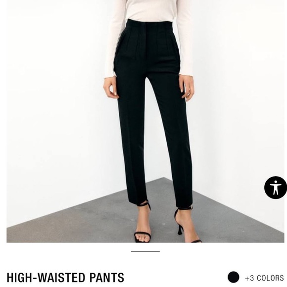 Zara Pants & Jumpsuits Zara High Waisted Pants Poshmark